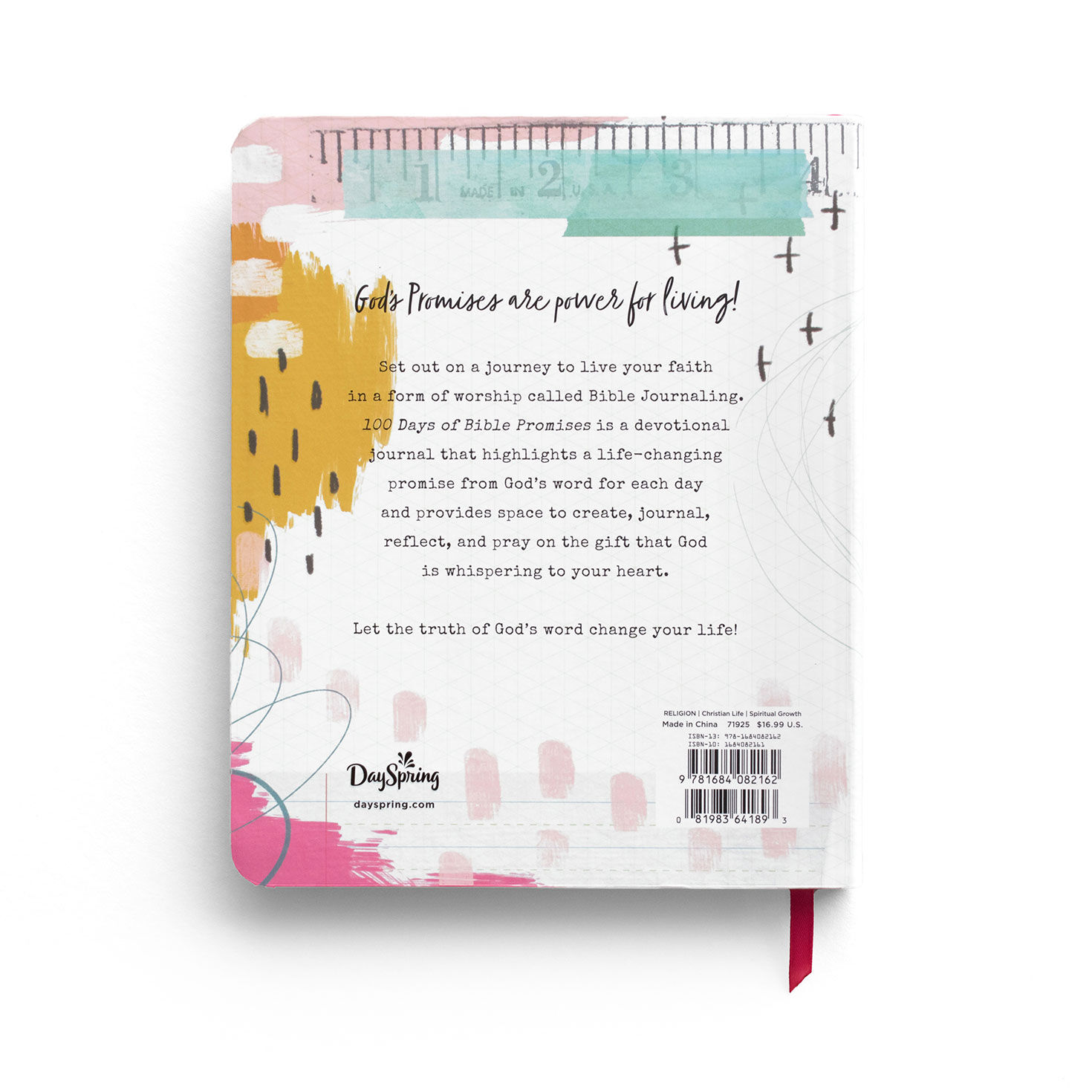 100 Days of Bible Promises Devotional Journal Back image number 2