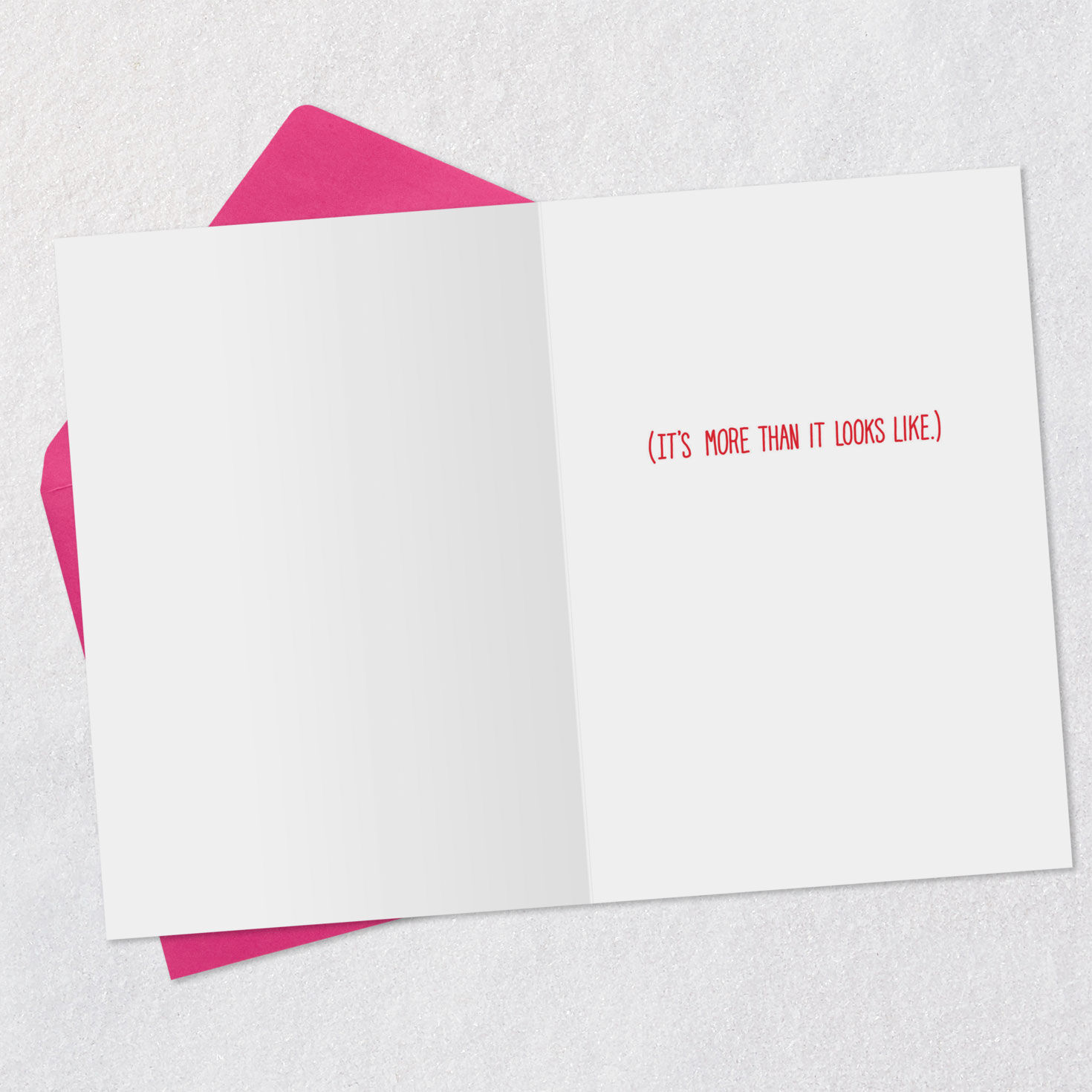 Green T-Rex Funny Love Card with Red Hearts Open card with envelope image number 3