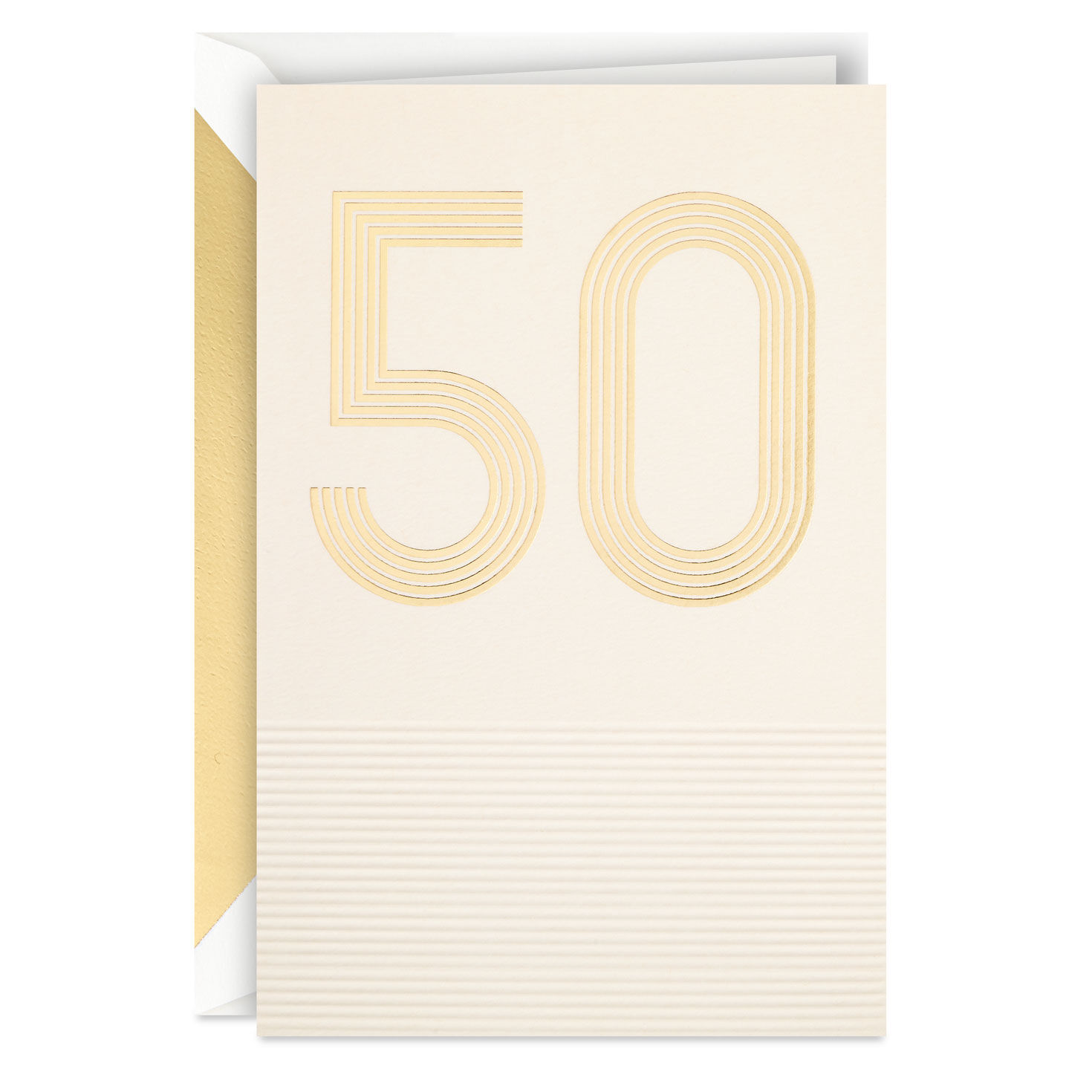 Medium Old Model Hallmark 50th Birthday Card Fantabulous Years 