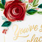 Love You Roses Quilled Paper Handmade Valentine's Day Card, , large image number 4