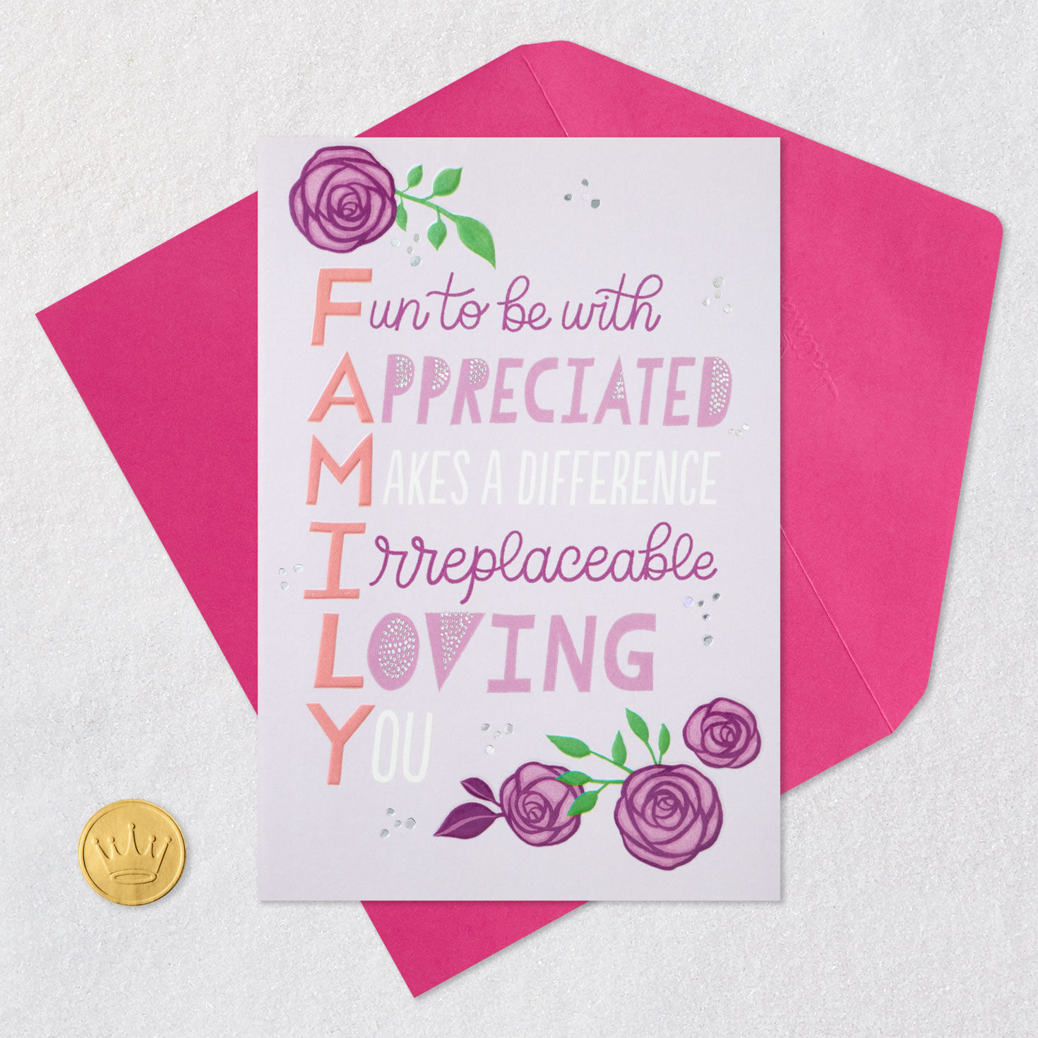 So Glad We're Family Birthday Card, , large image number 5