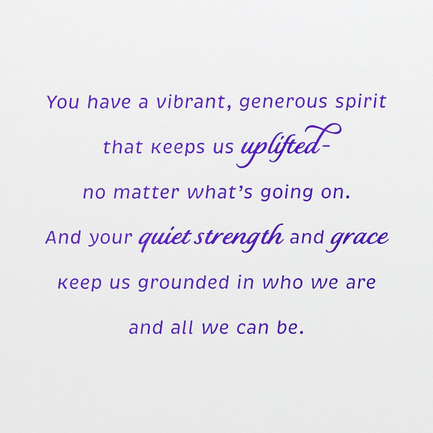 Black Woman in Floral Dress Romantic Mother's Day Card Sentiment image number 2