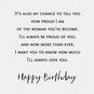 Proud of the Woman You've Become Birthday Card, , large image number 2