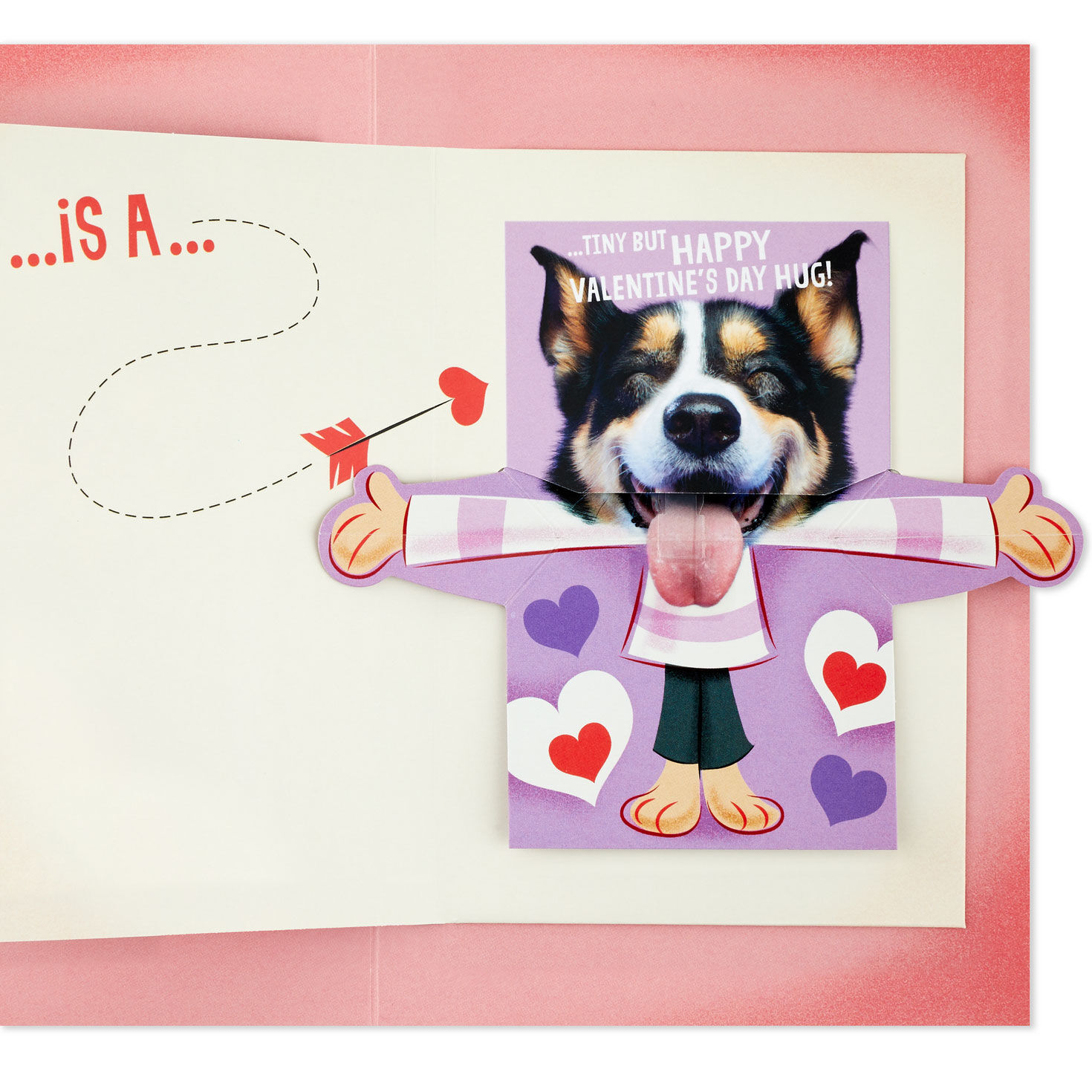 Hugging Dog Musical Pop-Up Valentine's Day Card With Mini Cards for only USD 8.99 | Hallmark