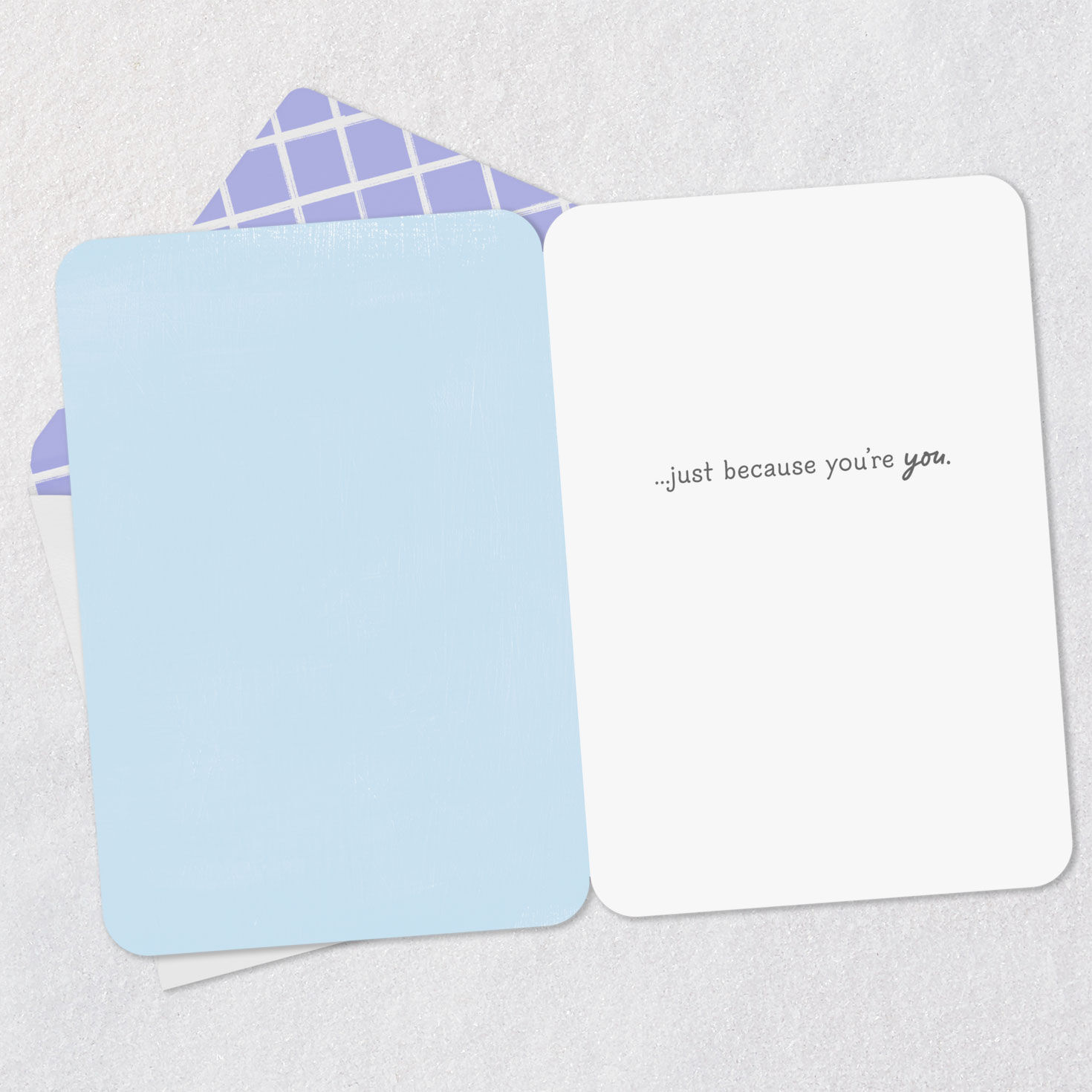 Bees and Flowers Thinking of You Card Open card with envelope image number 3