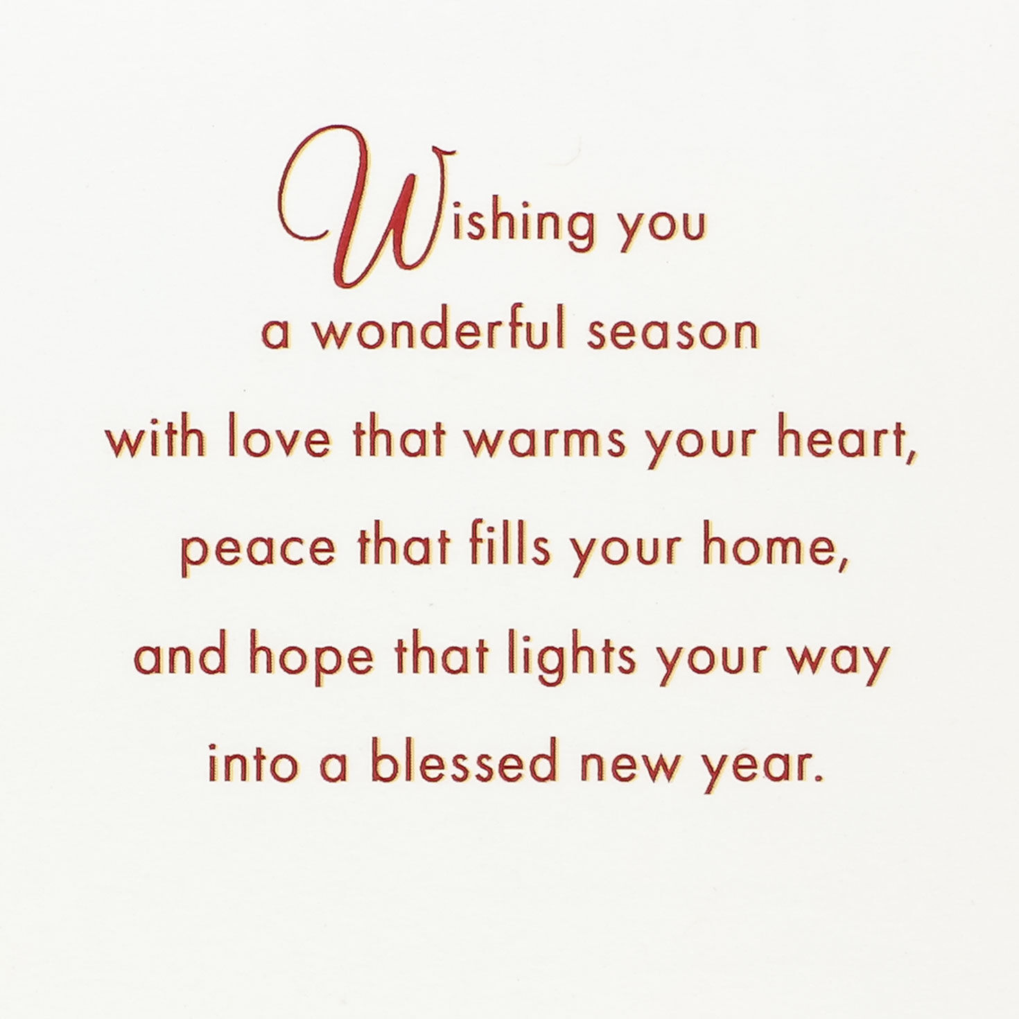 Festive Photos Religious Christmas Card Sentiment image number 2