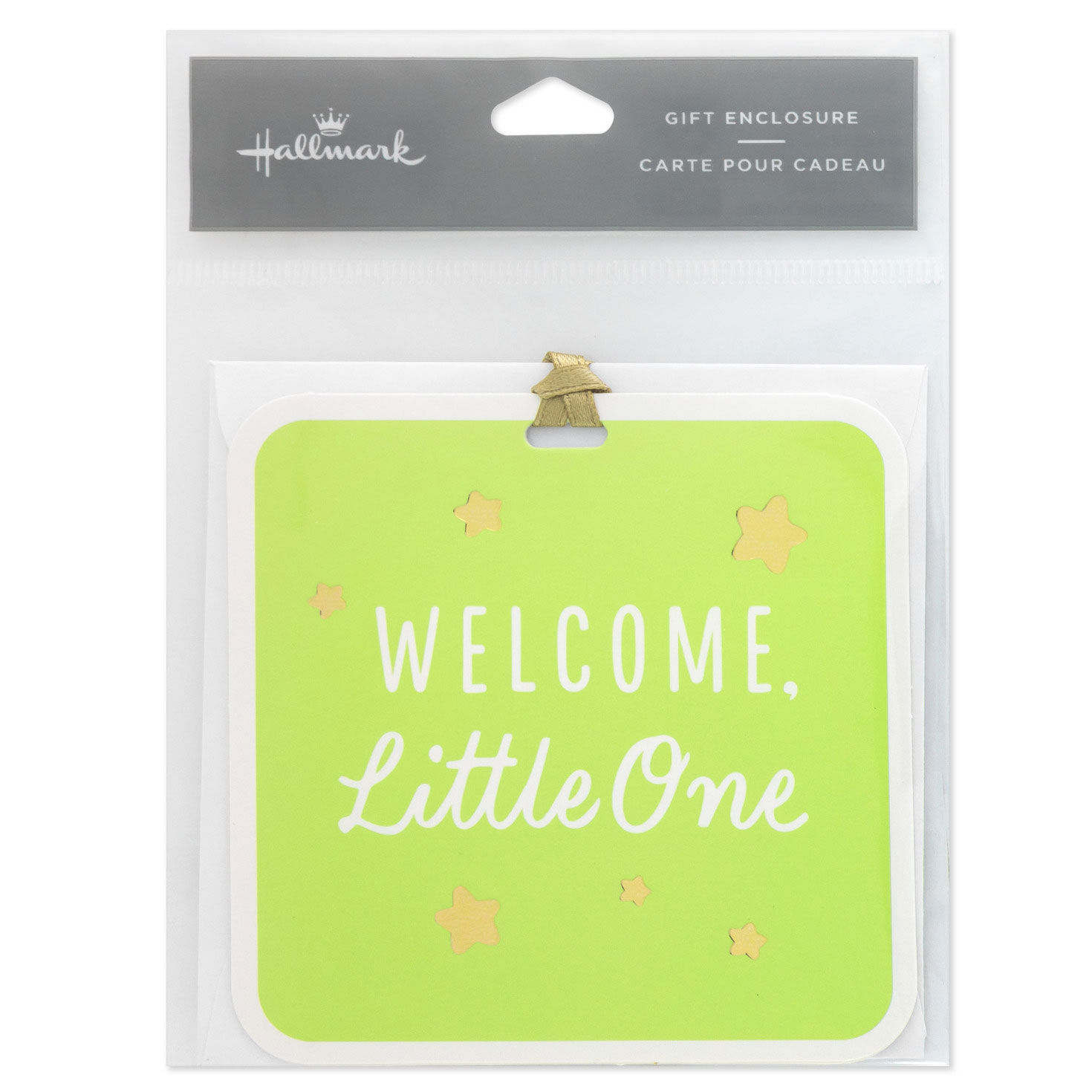 Welcome Little One Gift Tag for Baby With Ribbon package front image number 6