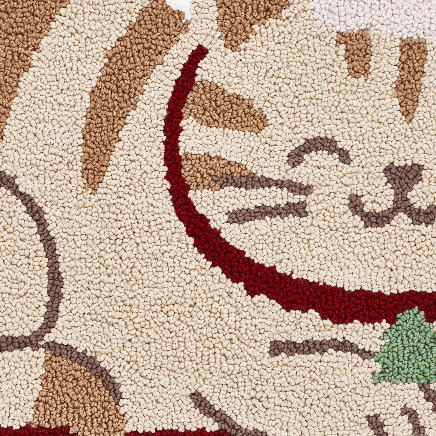 Hallmark Holiday Happy Cat Bath Rug - 20x30 upclose view image number 3
