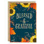 Blessed and Grateful Religious Thanksgiving Card, , large image number 1