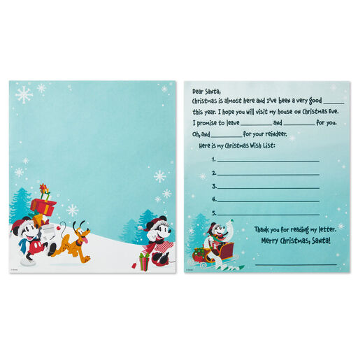 Disney Mickey Mouse Letters to Santa Crayola® Coloring Kit, 