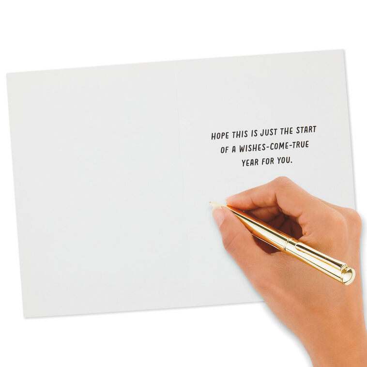 Assorted Pretty Pink and Aqua Boxed Birthday Cards, Pack of 16, , large image number 5