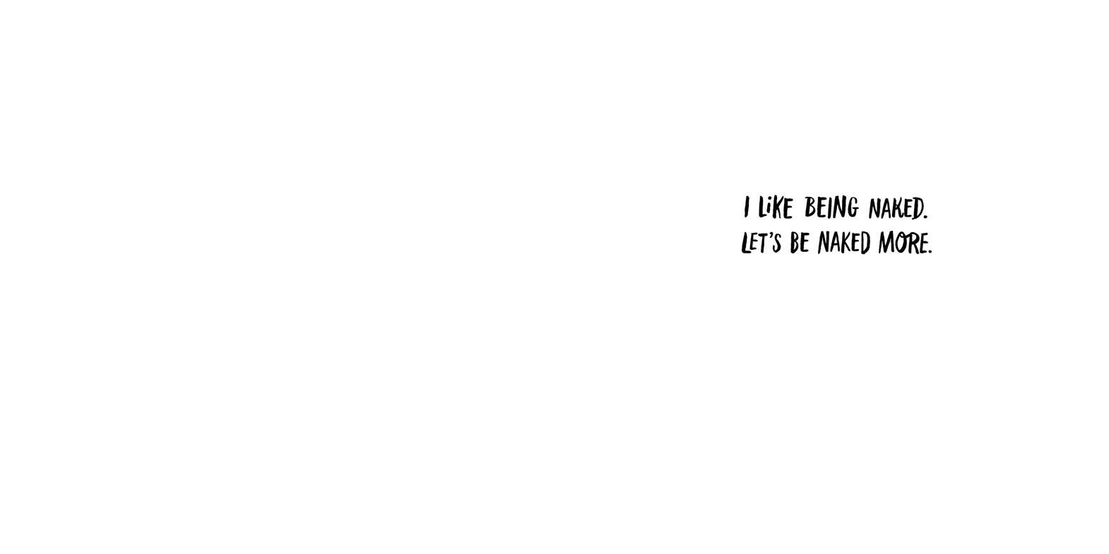 Let's Be Naked More Love Card