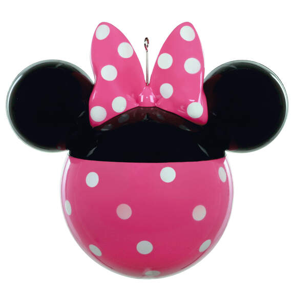 Disney Minnie Mouse Ears Silhouette Personalized Photo Ornament, , large image number 6