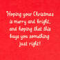 Merry Mod Santa Money Holder Christmas Card, , large image number 2