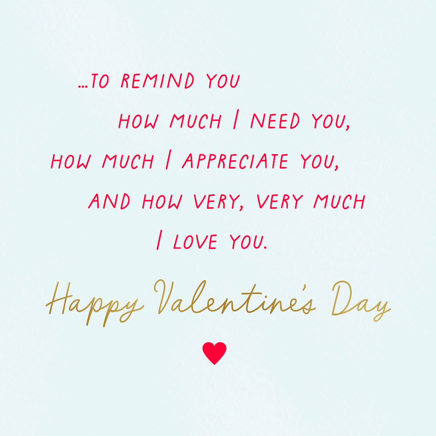 Hearts in Envelope Valentine's Day Gift Card Greeting Sentiment image number 2