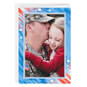 Red, White and Blue Patriotic Folded Photo Card, , large image number 1