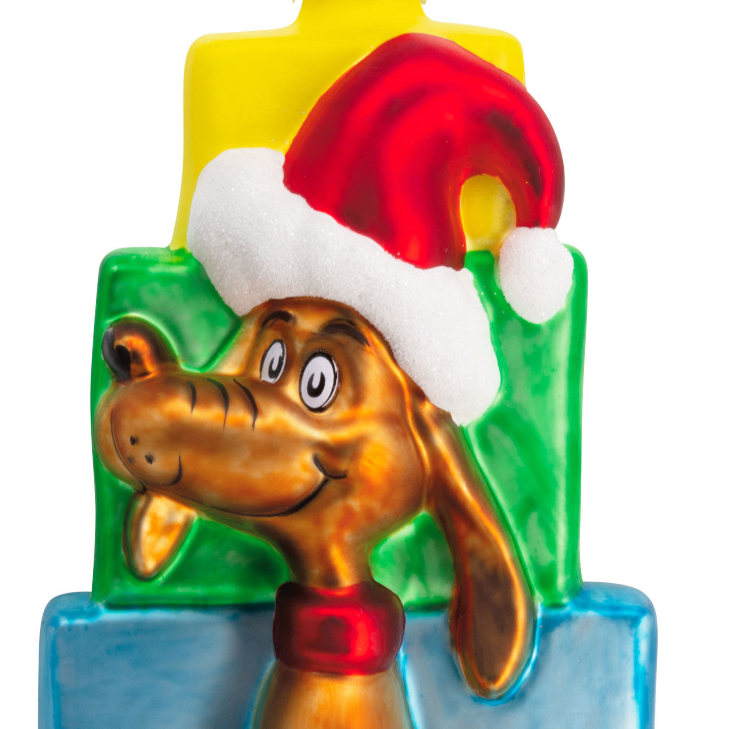 Dr. Seuss's How the Grinch Stole Christmas!&trade; Max With Presents Blown Glass Hallmark Ornament, , large image number 4