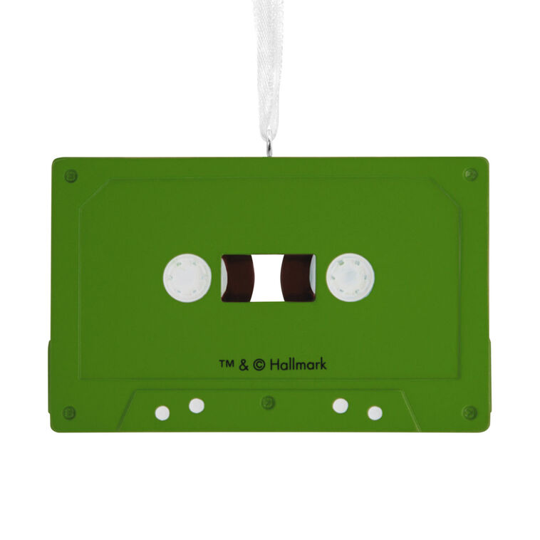Merry Mixtape Christmas Ornament back image number 6