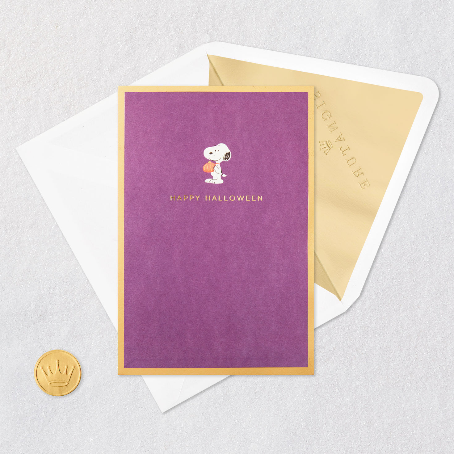 Peanuts&reg; Trick or Treat 3D Pop-Up Halloween Card, , large image number 4