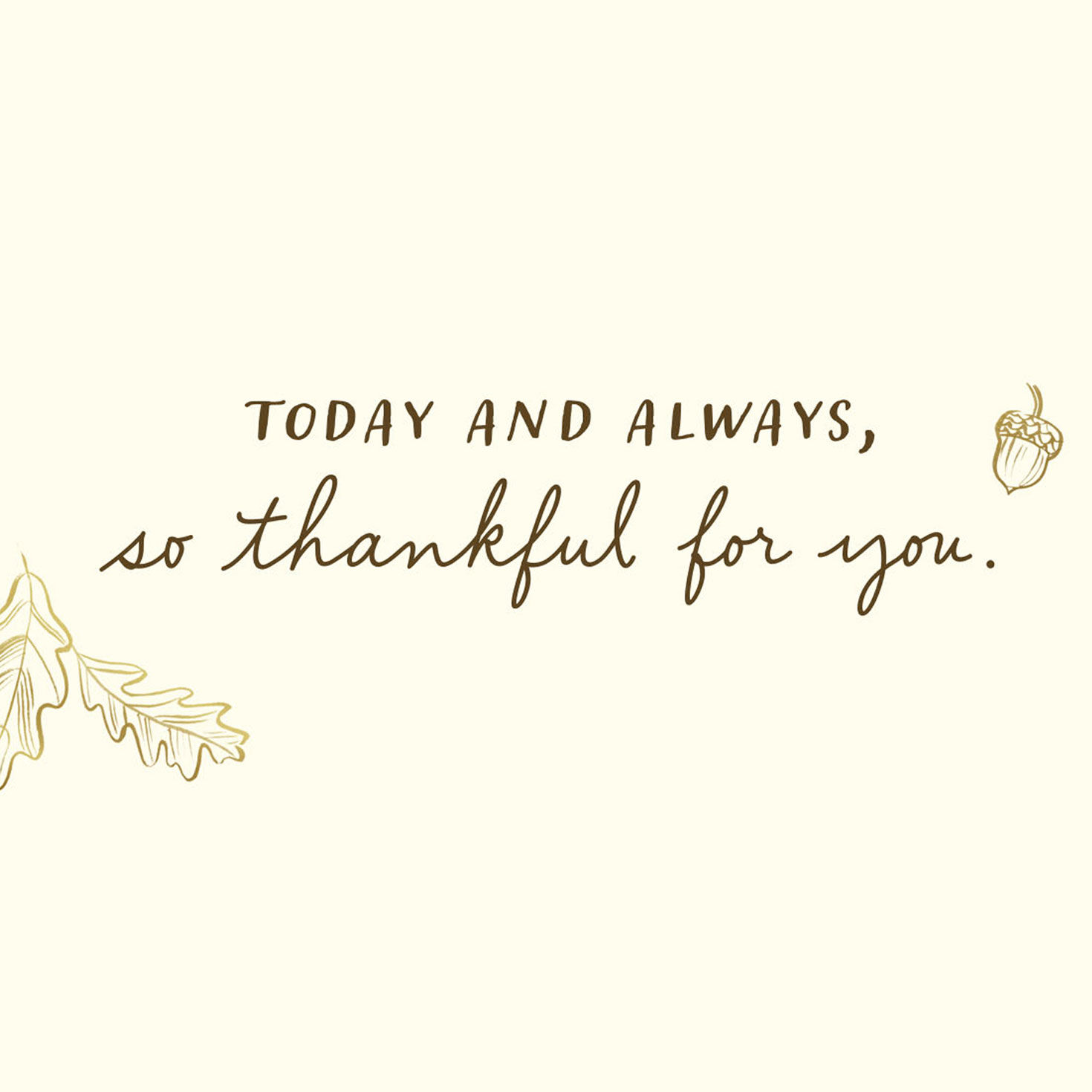 Thinking of You With Love Thanksgiving Card for only USD 2.99 | Hallmark