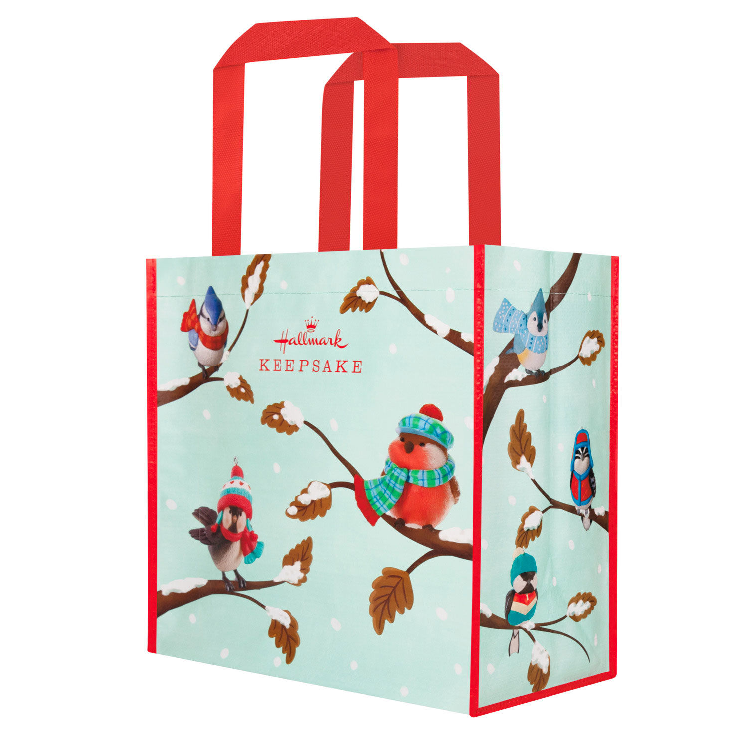 Cozy Critters Birds Keepsake Tote Bag Back image number 2