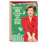 The Golden Girls Blanche Naughty List Funny Christmas Card, , large image number 1