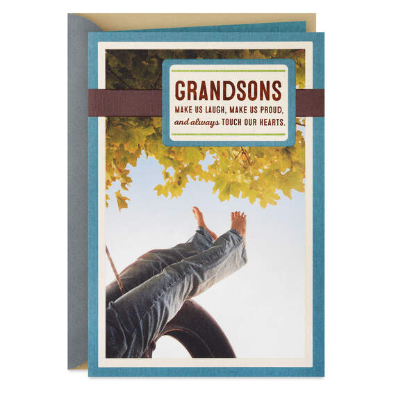 Love You Today and Always Birthday Card for Grandson, , large image number 1