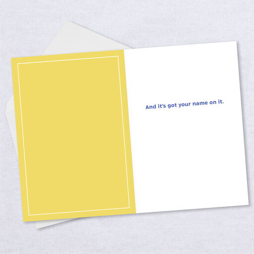 Personalized This Is a Paper Hug Card, 