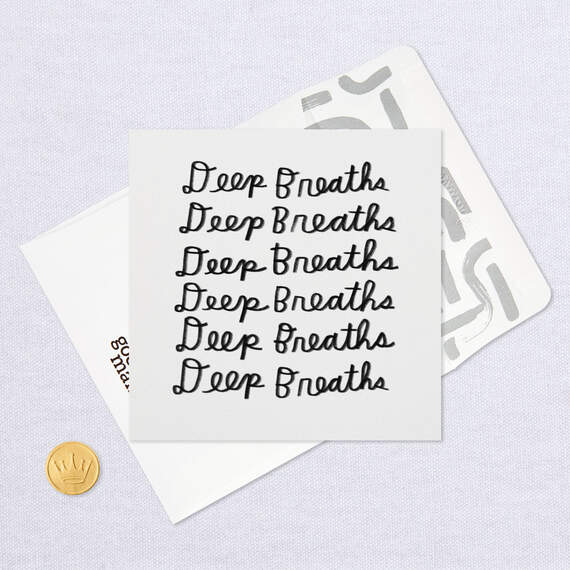 Deep Breaths Encouragement Card, , large image number 5