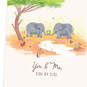 You & Me Side By Side Elephants Anniversary Card, , large image number 5