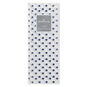 Navy Blue Polka Dots on White Tissue Paper, 6 sheets, Navy on White, large image number 5
