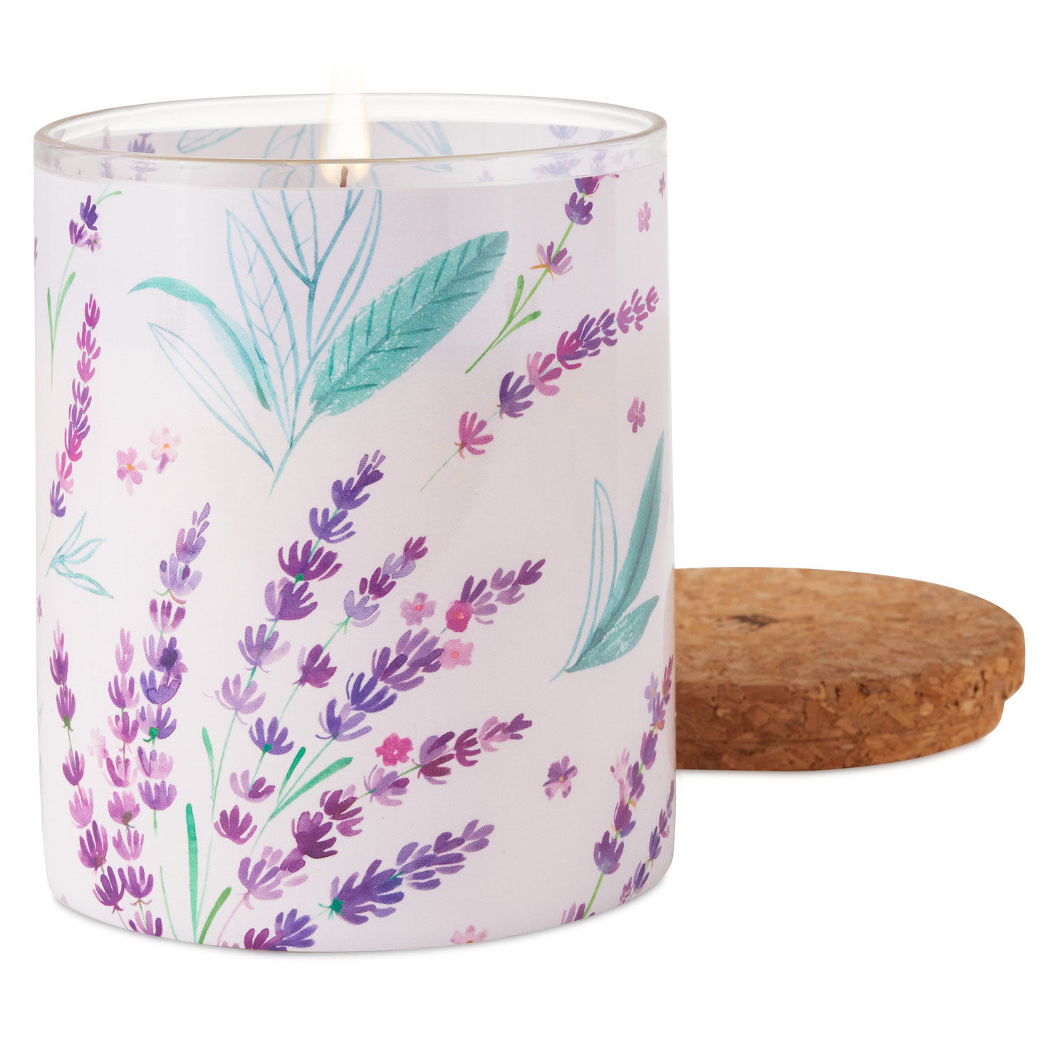 Rubbed Sage and Aged Lavender Scented 2-Wick Jar Candle, 14.5 oz., , large image number 2