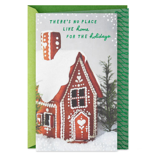 Home for the Holidays New Home Congratulations Card, 