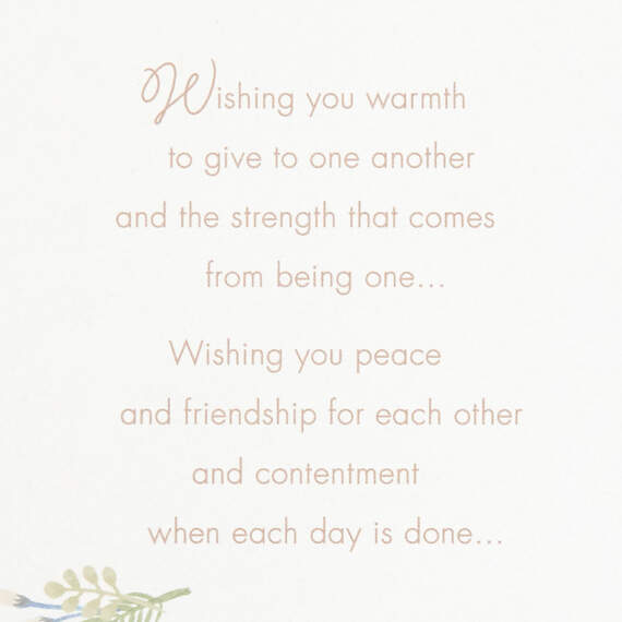 A Wish For Your Marriage Wedding Card, , large image number 2