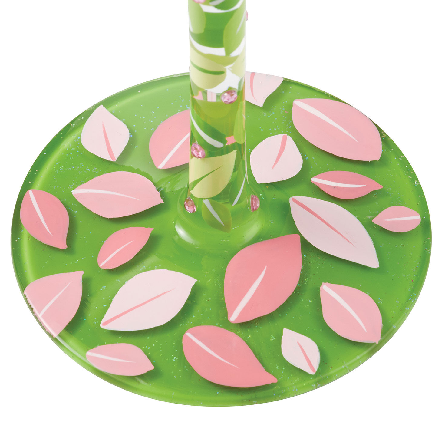 Life Is Better With Family Handpainted Wine Glass  image number 3