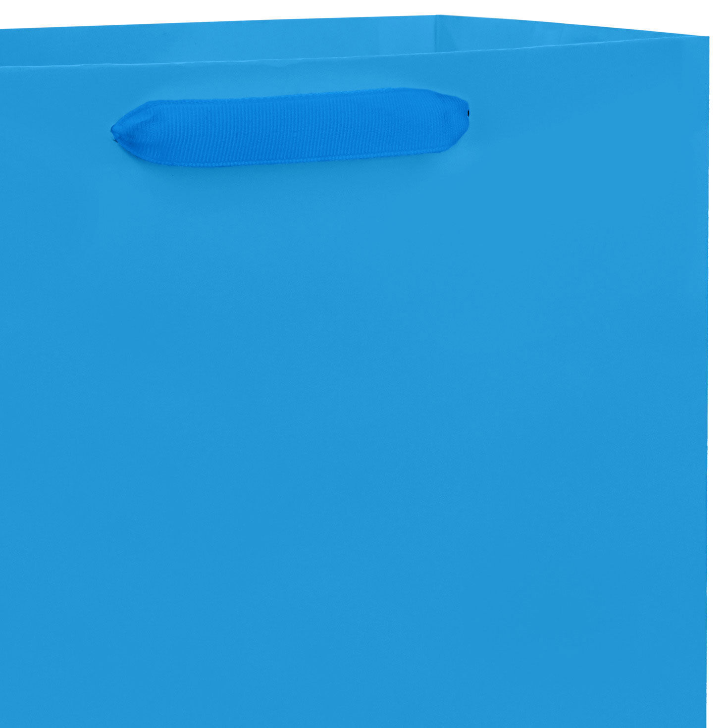 10.4" Royal Blue Large Square Gift Bag, Royal Blue, large image number 4