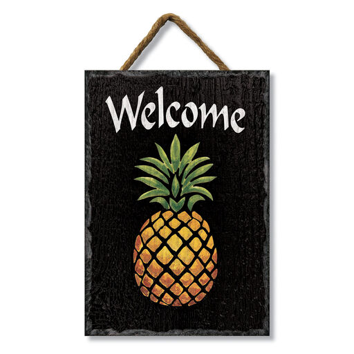 My Word! Pineapple Welcome Sign, 8x11.25, 