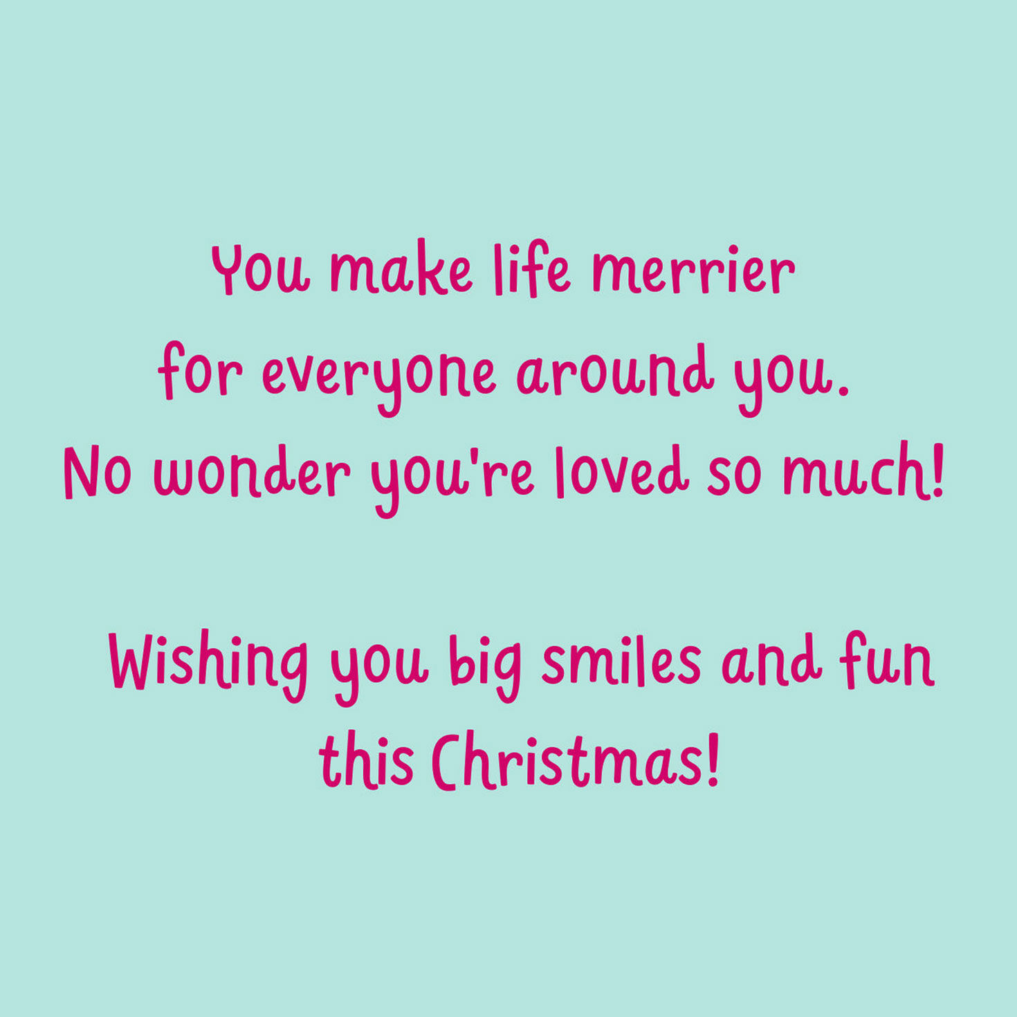 You're Loved So Much Christmas Card for Great-Granddaughter, , large image number 2