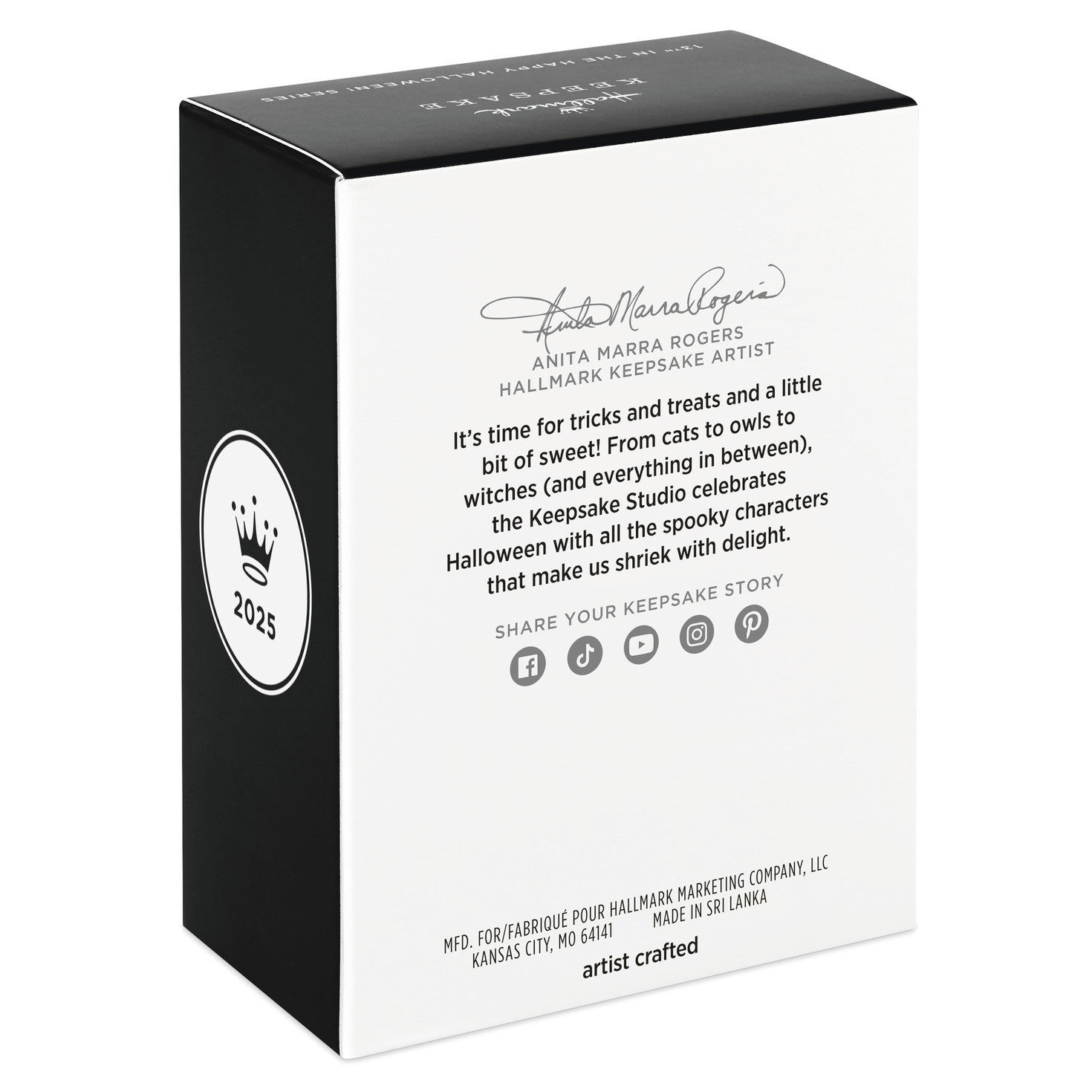 Devil Pumpkin Keepsake Ornament Package Back image number 6