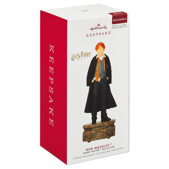 Harry Potter™ Collection Ron Weasley™ Ornament With Light and Sound, , large image number 4