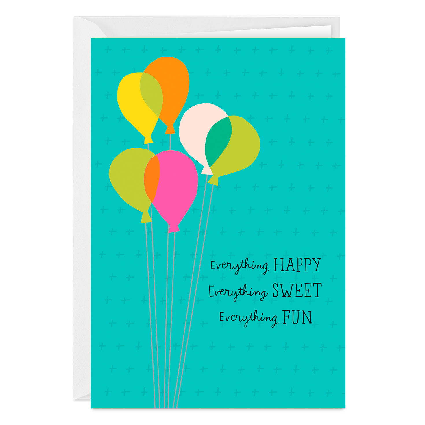 Everything Wonderful Custom Birthday Card, , large image number 1