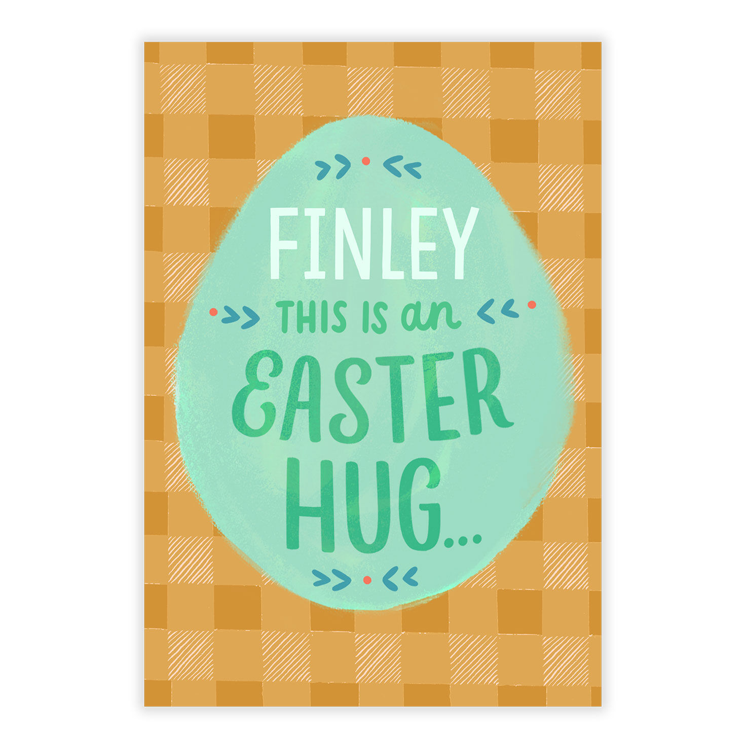 Hug With Your Name on It Easter eCard, , large image number 2