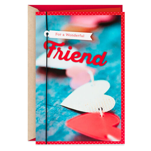 A Friendship From the Heart Valentine's Day Card, 