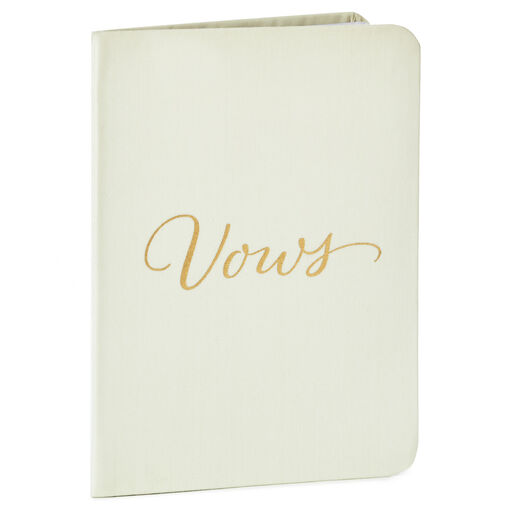 Wedding Vows Blank Notebook, 