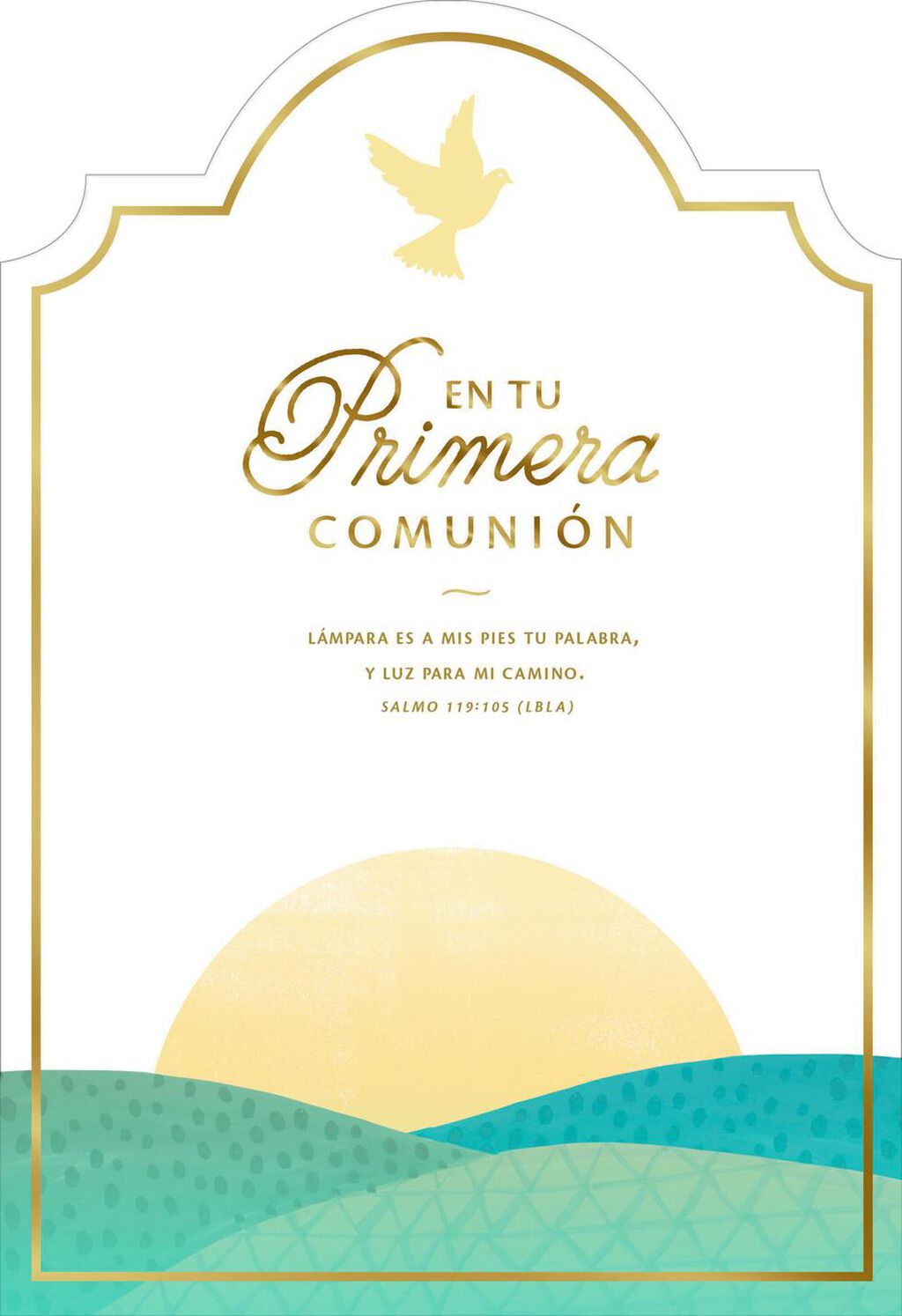 At Your Side Religious Spanish Language First munion Card Greeting Cards Hallmark