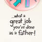 #1 Daughter Funny Card for Dad With Pin, , large image number 2