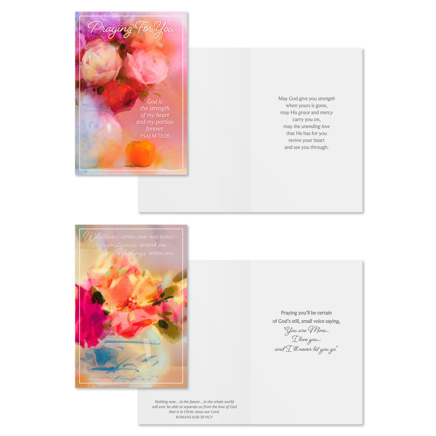 Floral DaySpring Encouragement Cards Assortment Card Front with Sentiment image number 3