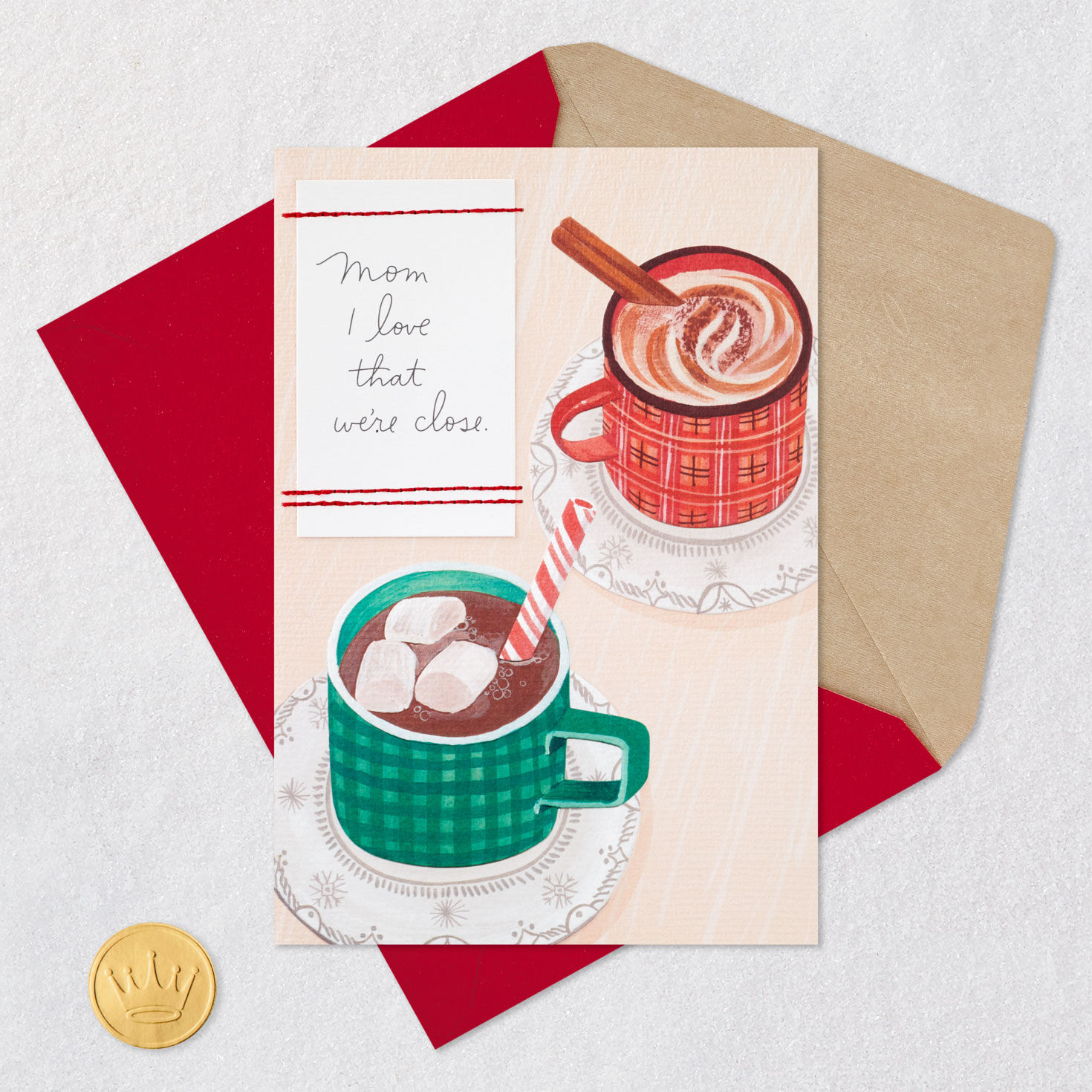 I Love That We're Close Christmas Card for Mom From Daughter for only USD 5.99 | Hallmark