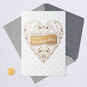Mazel Tov Quilted Heart Wedding Card, , large image number 5
