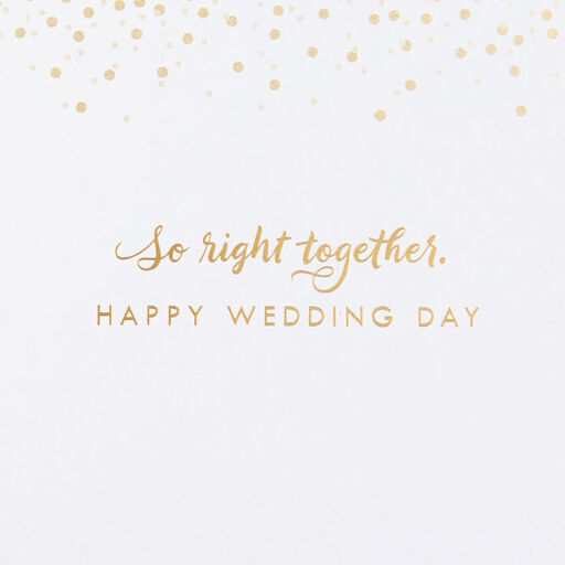 So Cute Together Wedding Card, 